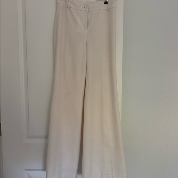 Apostrophe essentials women’s beige cream wide leg trousers dress pants size 2 - Picture 2 of 4